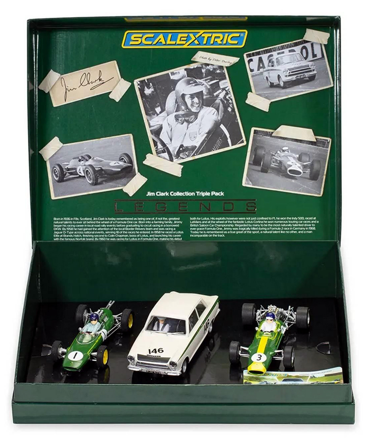 SCALEXTRIC Jim Clark Collection